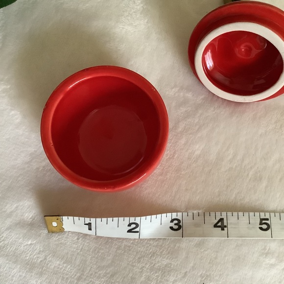 Ceramic Red Apple Trinket Dish - Picture 8 of 10